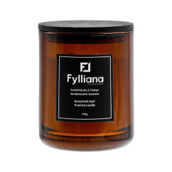 ΑΡΩΜΑΤΙΚΟ ΚΕΡΙ  FL6478 "ΣΑΝΔΑΛΟΞΥΛΟ & ΓΙΑΣΕΜΙ" ΣΕ ΓΥΑΛΙΝΟ ΒΑΖΑΚΙ 105gr ΚΑΙ ΣΥΣΚΕΥΑΣΙΑ ΔΩΡΟΥ ΚΑΦΕ ΧΡΩΜΑ 6.3x7.8εκ ΑΡΩΜΑΤΙΚΟ ΚΕΡΙ  FL6478 "ΣΑΝΔΑΛΟΞΥΛΟ & ΓΙΑΣΕΜΙ" ΣΕ ΓΥΑΛΙΝΟ ΒΑΖΑΚΙ 105gr ΚΑΙ ΣΥΣΚΕΥΑΣΙΑ ΔΩΡΟΥ ΚΑΦΕ ΧΡΩΜΑ 6.3x7.8εκ