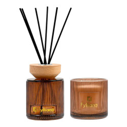 ΑΡΩΜΑΤΙΚΟ ΣΕΤ ΔΩΡΟΥ "Sandalwood" FL25161 (Διαχύτης 150ml + Κερί 150g) ΑΡΩΜΑΤΙΚΟ ΣΕΤ ΔΩΡΟΥ "Sandalwood" FL25161 (Διαχύτης 150ml + Κερί 150g)