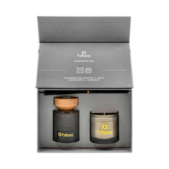 ΑΡΩΜΑΤΙΚΟ ΣΕΤ ΔΩΡΟΥ "Shangri-La"  FL25161 (Διαχύτης 150ml + Κερί 150g)