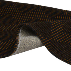 ΧΑΛΙ  Smother ΣΚΟΥΡΟ ΚΑΦΕ ΧΡΩΜΑ 120x180εκ sls