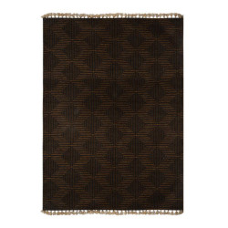 ΧΑΛΙ  Smother ΣΚΟΥΡΟ ΚΑΦΕ ΧΡΩΜΑ 160x230εκ sls