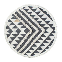 ΧΑΛΙ ΣΤΡΟΓΓΥΛΟ  733 ΜΑΥΡΟ ΜΠΕΖ ΥΦΑΣΜΑ 88εκ rxt ΧΑΛΙ ΣΤΡΟΓΓΥΛΟ  733 ΜΑΥΡΟ ΜΠΕΖ ΥΦΑΣΜΑ 88εκ rxt