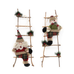 ΧΡΙΣΤΟΥΓΕΝΝΙΑΤΙΚΗ ΔΙΑΚΟΣΜΗΤΙΚΗ ΦΙΓΟΥΡΑ "SANTA+SNOWMAN ΙΝ LADDER" 1/2 ΚΟΚΚΙΝΟ-ΠΡΑΣΙΝΟ 18x18x60εκ ΧΡΙΣΤΟΥΓΕΝΝΙΑΤΙΚΗ ΔΙΑΚΟΣΜΗΤΙΚΗ ΦΙΓΟΥΡΑ "SANTA+SNOWMAN ΙΝ LADDER" 1/2 ΚΟΚΚΙΝΟ-ΠΡΑΣΙΝΟ 18x18x60εκ