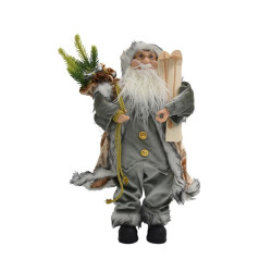 ΧΡΙΣΤΟΥΓΕΝΝΙΑΤΙΚΗ ΦΙΓΟΥΡΑ ΑΓΙΟΣ ΒΑΣΙΛΗΣ FL24111 ΓΚΡΙ ΧΡΩΜΑ 45εκ ΧΡΙΣΤΟΥΓΕΝΝΙΑΤΙΚΗ ΦΙΓΟΥΡΑ ΑΓΙΟΣ ΒΑΣΙΛΗΣ FL24111 ΓΚΡΙ ΧΡΩΜΑ 45εκ