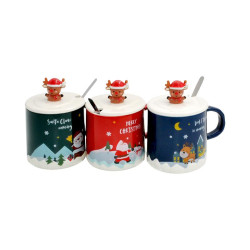 ΧΡΙΣΤΟΥΓΕΝΝΙΑΤΙΚΗ ΚΕΡΑΜΙΚΗ ΚΟΥΠΑ ME ΚΑΠΑΚΙ ΚΑΙ ΚΟΥΤΑΛΑΚΙ "DEER" 1/4 FL1046 ΚΟΚΚΙΝΟ ΜΑΥΡΟ ΜΠΛΕ ΡΟΖ 11x8.5εκ ΧΡΙΣΤΟΥΓΕΝΝΙΑΤΙΚΗ ΚΕΡΑΜΙΚΗ ΚΟΥΠΑ ME ΚΑΠΑΚΙ ΚΑΙ ΚΟΥΤΑΛΑΚΙ "DEER" 1/4 FL1046 ΚΟΚΚΙΝΟ ΜΑΥΡΟ ΜΠΛΕ ΡΟΖ 11x8.5εκ