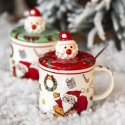 ΧΡΙΣΤΟΥΓΕΝΝΙΑΤΙΚΗ ΚΕΡΑΜΙΚΗ ΚΟΥΠΑ ME ΚΑΠΑΚΙ "SANDA" 1/3 FL062 ΚΟΚΚΙΝΟ ΠΡΑΣΙΝΟ ΡΟΖ 11x8.5εκ ΧΡΙΣΤΟΥΓΕΝΝΙΑΤΙΚΗ ΚΕΡΑΜΙΚΗ ΚΟΥΠΑ ME ΚΑΠΑΚΙ "SANDA" 1/3 FL062 ΚΟΚΚΙΝΟ ΠΡΑΣΙΝΟ ΡΟΖ 11x8.5εκ