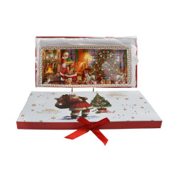 ΧΡΙΣΤΟΥΓΕΝΝΙΑΤΙΚΗ ΚΕΡΑΜΙΚΗ ΠΙΑΤΕΛΑ ΣΕ ΚΟΥΤΙ  FL41808