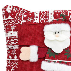 ΧΡΙΣΤΟΥΓΕΝΝΙΑΤΙΚΟ ΔΙΑΚΟΣΜΗΤΙΚΟ ΜΑΞΙΛΑΡΙ "ΑΓΙΟΣ ΒΑΣΙΛΗΣ"  FL031 ΚΟΚΚΙΝΟ ΧΡΩΜΑ 44x44x10εκ