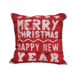 ΧΡΙΣΤΟΥΓΕΝΝΙΑΤΙΚΟ ΔΙΑΚΟΣΜΗΤΙΚΟ ΜΑΞΙΛΑΡΙ ΔΙΠΛΗΣ ΟΨΗΣ  "Xmas Wish" 40x40εκ