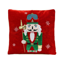 ΧΡΙΣΤΟΥΓΕΝΝΙΑΤΙΚΟ ΔΙΑΚΟΣΜΗΤΙΚΟ ΜΑΞΙΛΑΡΙ "ΚΑΡΥΟΘΡΑΥΣΤΗΣ" FL133 ΚΟΚΚΙΝΟ-ΠΡΑΣΙΝΟ-ΛΕΥΚΟ 42x42x5εκ ΧΡΙΣΤΟΥΓΕΝΝΙΑΤΙΚΟ ΔΙΑΚΟΣΜΗΤΙΚΟ ΜΑΞΙΛΑΡΙ "ΚΑΡΥΟΘΡΑΥΣΤΗΣ" FL133 ΚΟΚΚΙΝΟ-ΠΡΑΣΙΝΟ-ΛΕΥΚΟ 42x42x5εκ