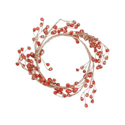 ΧΡΙΣΤΟΥΓΕΝΝΙΑΤΙΚΟ ΣΤΕΦΑΝΙ ΜΠΕΖ ΜΕ ΚΟΚΚΙΝΑ ΣΤΟΛΙΔΙΑ 11εκ ΧΡΙΣΤΟΥΓΕΝΝΙΑΤΙΚΟ ΣΤΕΦΑΝΙ ΜΠΕΖ ΜΕ ΚΟΚΚΙΝΑ ΣΤΟΛΙΔΙΑ 11εκ