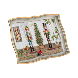 ΧΡΙΣΤΟΥΓΕΝΝΙΑΤΙΚΟΣ ΠΛΑΣΤΙΚΟΣ ΔΙΣΚΟΣ ΣΕΡΒΙΡΙΣΜΑΤΟΣ FL10282 ΚΟΚΚΙΝΟ-ΛΕΥΚΟ-ΚΑΦΕ 35x24x3εκ ΧΡΙΣΤΟΥΓΕΝΝΙΑΤΙΚΟΣ ΠΛΑΣΤΙΚΟΣ ΔΙΣΚΟΣ ΣΕΡΒΙΡΙΣΜΑΤΟΣ FL10282 ΚΟΚΚΙΝΟ-ΛΕΥΚΟ-ΚΑΦΕ 35x24x3εκ