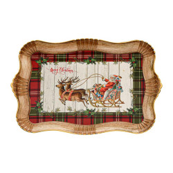 ΧΡΙΣΤΟΥΓΕΝΝΙΑΤΙΚΟΣ ΠΛΑΣΤΙΚΟΣ ΔΙΣΚΟΣ ΣΕΡΒΙΡΙΣΜΑΤΟΣ FL10551 ΚΟΚΚΙΝΟ-ΛΕΥΚΟ 43x30x3εκ ΧΡΙΣΤΟΥΓΕΝΝΙΑΤΙΚΟΣ ΠΛΑΣΤΙΚΟΣ ΔΙΣΚΟΣ ΣΕΡΒΙΡΙΣΜΑΤΟΣ FL10551 ΚΟΚΚΙΝΟ-ΛΕΥΚΟ 43x30x3εκ