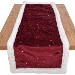 ΔΙΑΚΟΣΜΗΤΙΚΗ ΧΡΙΣΤΟΥΓΕΝΝΙΑΤΙΚΗ ΤΡΑΒΕΡΣΑ FL1986 ΜΩΒ-ΛΕΥΚΟ-ΧΡΥΣΟ 40x140εκ ΔΙΑΚΟΣΜΗΤΙΚΗ ΧΡΙΣΤΟΥΓΕΝΝΙΑΤΙΚΗ ΤΡΑΒΕΡΣΑ FL1986 ΜΩΒ-ΛΕΥΚΟ-ΧΡΥΣΟ 40x140εκ