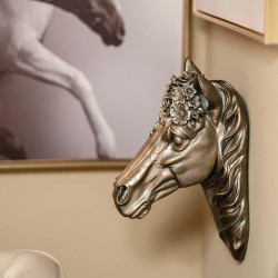 ΔΙΑΚΟΣΜΗΤΙΚΗ ΚΕΦΑΛΗ ΑΛΟΓΟΥ ΑΣΗΜΙ ΧΡΩΜΑ Polyresin 20.5x13x32εκ sls ΔΙΑΚΟΣΜΗΤΙΚΗ ΚΕΦΑΛΗ ΑΛΟΓΟΥ ΑΣΗΜΙ ΧΡΩΜΑ Polyresin 20.5x13x32εκ sls