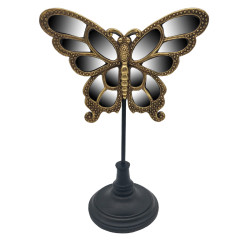 ΔΙΑΚΟΣΜΗΤΙΚΗ ΠΕΤΑΛΟΥΔΑ POLYRESIN ΜΕ ΚΑΘΡΕΦΤΕΣ ΣΕ STAND ΧΡΥΣΟ ΧΡΩΜΑ 18.8*10.5*27.5 sls ΔΙΑΚΟΣΜΗΤΙΚΗ ΠΕΤΑΛΟΥΔΑ POLYRESIN ΜΕ ΚΑΘΡΕΦΤΕΣ ΣΕ STAND ΧΡΥΣΟ ΧΡΩΜΑ 18.8*10.5*27.5 sls