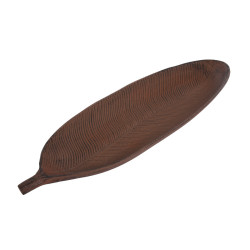 ΔΙΑΚΟΣΜΗΤΙΚΗ ΠΙΑΤΕΛΑ MDF  ΣΕ ΣΧΗΜΑ ΦΥΛΛΟΥ ΚΑΦΕ 40x14 sls ΔΙΑΚΟΣΜΗΤΙΚΗ ΠΙΑΤΕΛΑ MDF  ΣΕ ΣΧΗΜΑ ΦΥΛΛΟΥ ΚΑΦΕ 40x14 sls