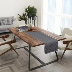 ΔΙΑΚΟΣΜΗΤΙΚΗ ΤΡΑΒΕΡΣΑ  FL481 ΓΚΡΙ ΧΡΩΜΑ 40x150εκ