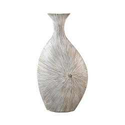 ΔΙΑΚΟΣΜΗΤΙΚΟ ΒΑΖΟ FL1197 POLYRESIN ΛΕΥΚΟ-ΧΡΥΣΟ 23x10x45εκ ΔΙΑΚΟΣΜΗΤΙΚΟ ΒΑΖΟ FL1197 POLYRESIN ΛΕΥΚΟ-ΧΡΥΣΟ 23x10x45εκ