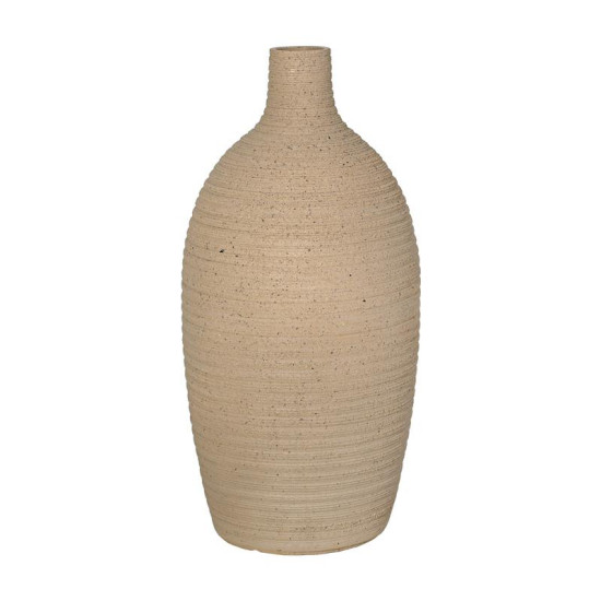 ΔΙΑΚΟΣΜΗΤΙΚΟ ΒΑΖΟ  FL24078 POLYRESIN ΛΕΥΚΟ ΧΡΩΜΑ 30x30x76εκ