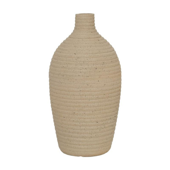 ΔΙΑΚΟΣΜΗΤΙΚΟ ΒΑΖΟ  FL24078 POLYRESIN ΛΕΥΚΟ ΧΡΩΜΑ 33x33x60εκ