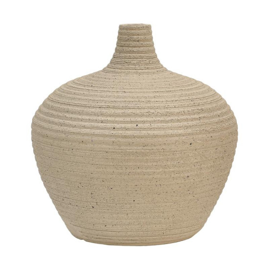 ΔΙΑΚΟΣΜΗΤΙΚΟ ΒΑΖΟ  FL24078 POLYRESIN ΛΕΥΚΟ ΧΡΩΜΑ 43x43x47εκ