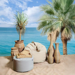 ΔΙΑΚΟΣΜΗΤΙΚΟ ΒΑΖΟ FL250 PU RATTAN ΦΥΣΙΚΟ ΧΡΩΜΑ 100εκ ΔΙΑΚΟΣΜΗΤΙΚΟ ΒΑΖΟ FL250 PU RATTAN ΦΥΣΙΚΟ ΧΡΩΜΑ 100εκ