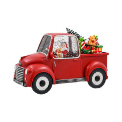 ΔΙΑΚΟΣΜΗΤΙΚΟ ΧΡΙΣΤΟΥΓΕΝΝΙΑΤΙΚΟ ΑΓΡΟΤΙΚΟ  FL2103 ΜΕ ΜΟΥΣΙΚΗ & USB KOKKINO 22x10x11εκ