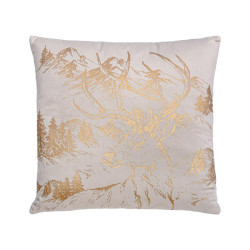 ΔΙΑΚΟΣΜΗΤΙΚΟ ΧΡΙΣΤΟΥΓΕΝΝΙΑΤΙΚΟ ΜΑΞΙΛΑΡΙ FL284 ΜΠΕΖ ΜΕ ΧΡΥΣΟ 45x45x5εκ ΔΙΑΚΟΣΜΗΤΙΚΟ ΧΡΙΣΤΟΥΓΕΝΝΙΑΤΙΚΟ ΜΑΞΙΛΑΡΙ FL284 ΜΠΕΖ ΜΕ ΧΡΥΣΟ 45x45x5εκ