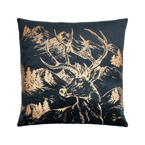 ΔΙΑΚΟΣΜΗΤΙΚΟ ΧΡΙΣΤΟΥΓΕΝΝΙΑΤΙΚΟ ΜΑΞΙΛΑΡΙ  FL284 ΜΠΛΕ ΜΕ ΧΡΥΣΟ 45x45x5εκ