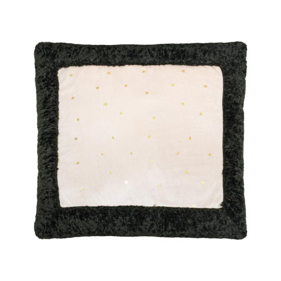 ΔΙΑΚΟΣΜΗΤΙΚΟ ΧΡΙΣΤΟΥΓΕΝΝΙΑΤΙΚΟ ΜΑΞΙΛΑΡΙ  FL314 ΜΠΕΖ-ΠΡΑΣΙΝΟ-ΧΡΥΣΟ 45x45x5εκ