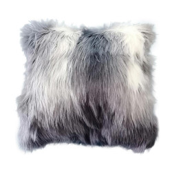 ΔΙΑΚΟΣΜΗΤΙΚΟ ΜΑΞΙΛΑΡΙ  23384 ME MICROFIBER ΓΚΡΙ-ΛΕΥΚΟ ΧΡΩΜΑ 60x60εκ