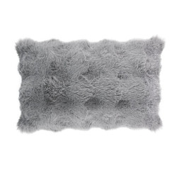 ΔΙΑΚΟΣΜΗΤΙΚΟ ΜΑΞΙΛΑΡΙ  Embrace ΓΚΡΙ ΧΡΩΜΑ 30x50x10εκ