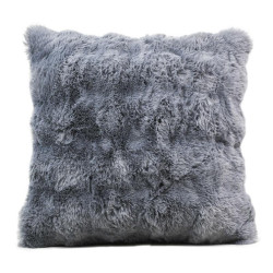 ΔΙΑΚΟΣΜΗΤΙΚΟ ΜΑΞΙΛΑΡΙ  Embrace ΓΚΡΙ ΧΡΩΜΑ 43x43x10εκ