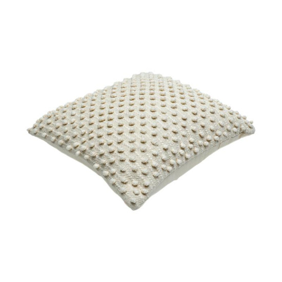 ΔΙΑΚΟΣΜΗΤΙΚΟ ΜΑΞΙΛΑΡΙ  FL481 IVORY ΧΡΩΜΑ 45x5x45εκ