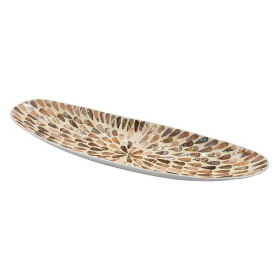 ΔΙΑΚΟΣΜΗΤΙΚΟ ΜΠΩΛ BAMBOO-ΚΟΧΥΛΙ TEAR DROP  FL01 ΜΠΕΖ-ΚΑΦΕ-ΛΕΥΚΟ ΧΡΩΜΑ 54x15x7εκ