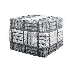 ΔΙΑΚΟΣΜΗΤΙΚΟ ΠΟΥΦ Kiran ΓΚΡΙ ΧΡΩΜΑ 50x50x45εκ ΔΙΑΚΟΣΜΗΤΙΚΟ ΠΟΥΦ Kiran ΓΚΡΙ ΧΡΩΜΑ 50x50x45εκ