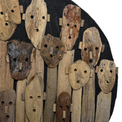 ΔΙΑΚΟΣΜΗΤΙΚΟ ΤΟΙΧΟΥ MASK  ΑΠΟ ΘΑΛΑΣΣΟΞΥΛΟ ΧΡΩΜΑ ΦΥΣΙΚΟ 60x60x8εκ ΔΙΑΚΟΣΜΗΤΙΚΟ ΤΟΙΧΟΥ MASK  ΑΠΟ ΘΑΛΑΣΣΟΞΥΛΟ ΧΡΩΜΑ ΦΥΣΙΚΟ 60x60x8εκ