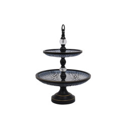 ΤΟΥΡΤΙΕΡΑ ΔΥΟ ΕΠΙΠΕΔΩΝ ΓΚΡΙ ΧΡΩΜΑ ΜΕΤΑΛΛΟ-ΓΥΑΛΙ ΤΟΥΡΤΙΕΡΑ ΔΥΟ ΕΠΙΠΕΔΩΝ ΓΚΡΙ ΧΡΩΜΑ ΜΕΤΑΛΛΟ-ΓΥΑΛΙ