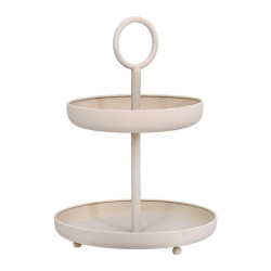 ΔΙΟΡΟΦΟΣ ΜΕΤΑΛΛΙΚΟΣ ΔΙΣΚΟΣ  FL55544 ΚΡΕΜ ΧΡΩΜΑ 30x41εκ