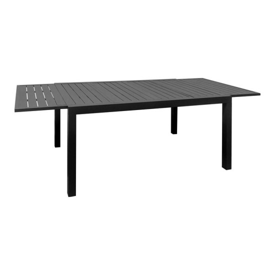 ΕΠΕΚΤΕΙΝΟΜΕΝΟ ΤΡΑΠΕΖΙ ΑΛΟΥΜΙΝΙΟΥ  "Valerio" ΓΚΡΙ ΧΡΩΜΑ 160(240)x95x75εκ