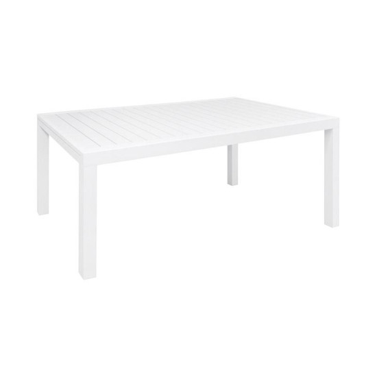 ΕΠΕΚΤΕΙΝΟΜΕΝΟ ΤΡΑΠΕΖΙ ΑΛΟΥΜΙΝΙΟΥ  "Valerio" ΛΕΥΚΟ ΧΡΩΜΑ 160(239)x95x75εκ