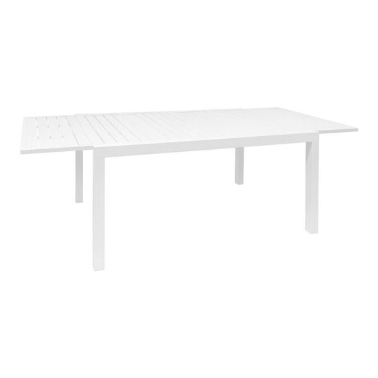 ΕΠΕΚΤΕΙΝΟΜΕΝΟ ΤΡΑΠΕΖΙ ΑΛΟΥΜΙΝΙΟΥ  "Valerio" ΛΕΥΚΟ ΧΡΩΜΑ 160(239)x95x75εκ