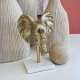 ΕΠΙΤΡΑΠΕΖΙΑ ΔΙΑΚΟΣΜΗΤΙΚΗ ΦΙΓΟΥΡΑ Elephant Head ΑΝΤΙΚΕ ΧΡΥΣΟ ΧΡΩΜΑ 17x14x24εκ ΕΠΙΤΡΑΠΕΖΙΑ ΔΙΑΚΟΣΜΗΤΙΚΗ ΦΙΓΟΥΡΑ Elephant Head ΑΝΤΙΚΕ ΧΡΥΣΟ ΧΡΩΜΑ 17x14x24εκ