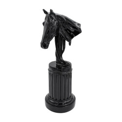ΕΠΙΤΡΑΠΕΖΙΑ ΔΙΑΚΟΣΜΗΤΙΚΗ ΦΙΓΟΥΡΑ  FL389 "ΑΛΟΓΟ" ΜΑΥΡΟ ΧΡΩΜΑ 22x17x50εκ ΕΠΙΤΡΑΠΕΖΙΑ ΔΙΑΚΟΣΜΗΤΙΚΗ ΦΙΓΟΥΡΑ  FL389 "ΑΛΟΓΟ" ΜΑΥΡΟ ΧΡΩΜΑ 22x17x50εκ