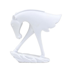 ΕΠΙΤΡΑΠΕΖΙΑ ΔΙΑΚΟΣΜΗΤΙΚΗ ΦΙΓΟΥΡΑ "Horse"  FL7217 ΛΕΥΚΟ ΧΡΩΜΑ 20x6x21εκ ΕΠΙΤΡΑΠΕΖΙΑ ΔΙΑΚΟΣΜΗΤΙΚΗ ΦΙΓΟΥΡΑ "Horse"  FL7217 ΛΕΥΚΟ ΧΡΩΜΑ 20x6x21εκ