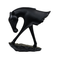 ΕΠΙΤΡΑΠΕΖΙΑ ΔΙΑΚΟΣΜΗΤΙΚΗ ΦΙΓΟΥΡΑ "Horse"  FL7217 ΜΑΥΡΟ ΧΡΩΜΑ 20x6x21εκ ΕΠΙΤΡΑΠΕΖΙΑ ΔΙΑΚΟΣΜΗΤΙΚΗ ΦΙΓΟΥΡΑ "Horse"  FL7217 ΜΑΥΡΟ ΧΡΩΜΑ 20x6x21εκ
