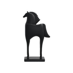 ΕΠΙΤΡΑΠΕΖΙΑ ΔΙΑΚΟΣΜΗΤΙΚΗ ΦΙΓΟΥΡΑ  FL7220  ΜΑΥΡΟ ΧΡΩΜΑ 13x5x27εκ