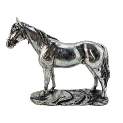 ΕΠΙΤΡΑΠΕΖΙΟ ΔΙΑΚΟΣΜΗΤΙΚΟ ΑΛΟΓΟ  ΑΣΗΜΙ ΧΡΩΜΑ Polyresin 25x7x21εκ sls