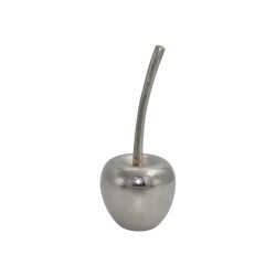 ΕΠΙΤΡΑΠΕΖΙΟ ΔΙΑΚΟΣΜΗΤΙΚΟ ΑΛΟΥΜΙΝΙΟΥ  Cherry FL21105 ΑΣΗΜΙ ΧΡΩΜΑ 9x22εκ